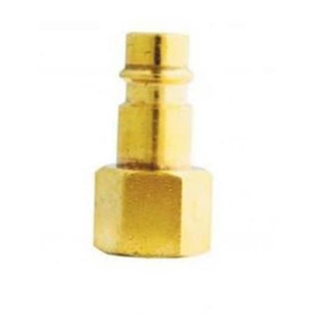 Milton 761 0.25 In. FNPT V-Style Brass Plug